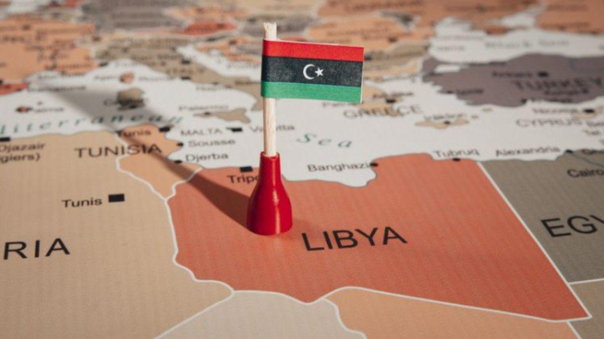 Ilustrasi bendera Libya