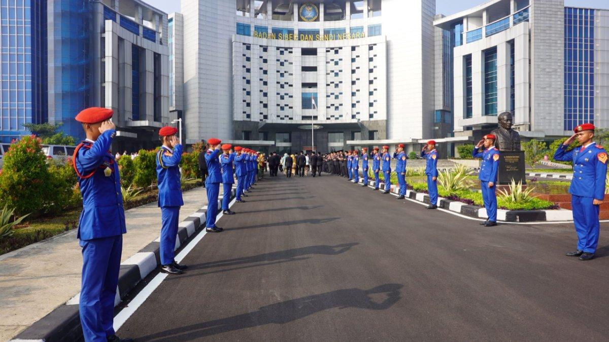 Ilustrasi CPNS di BSSN.