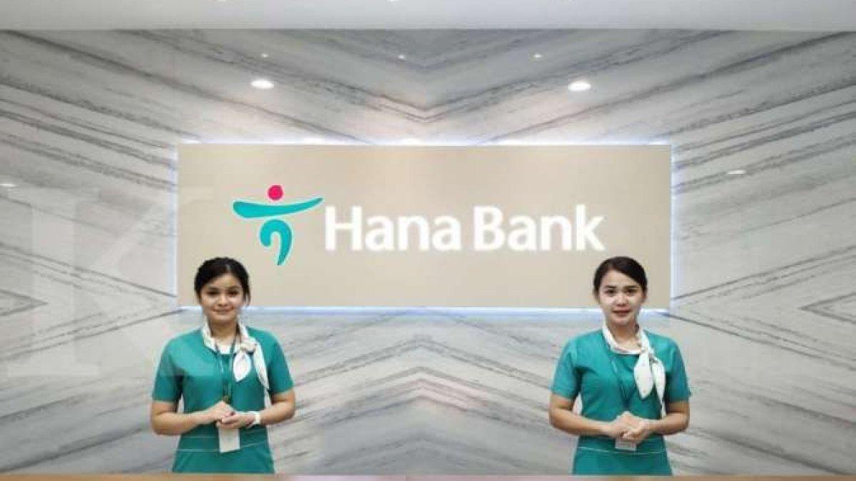 Ilustrasi frontliner Bank Hana.