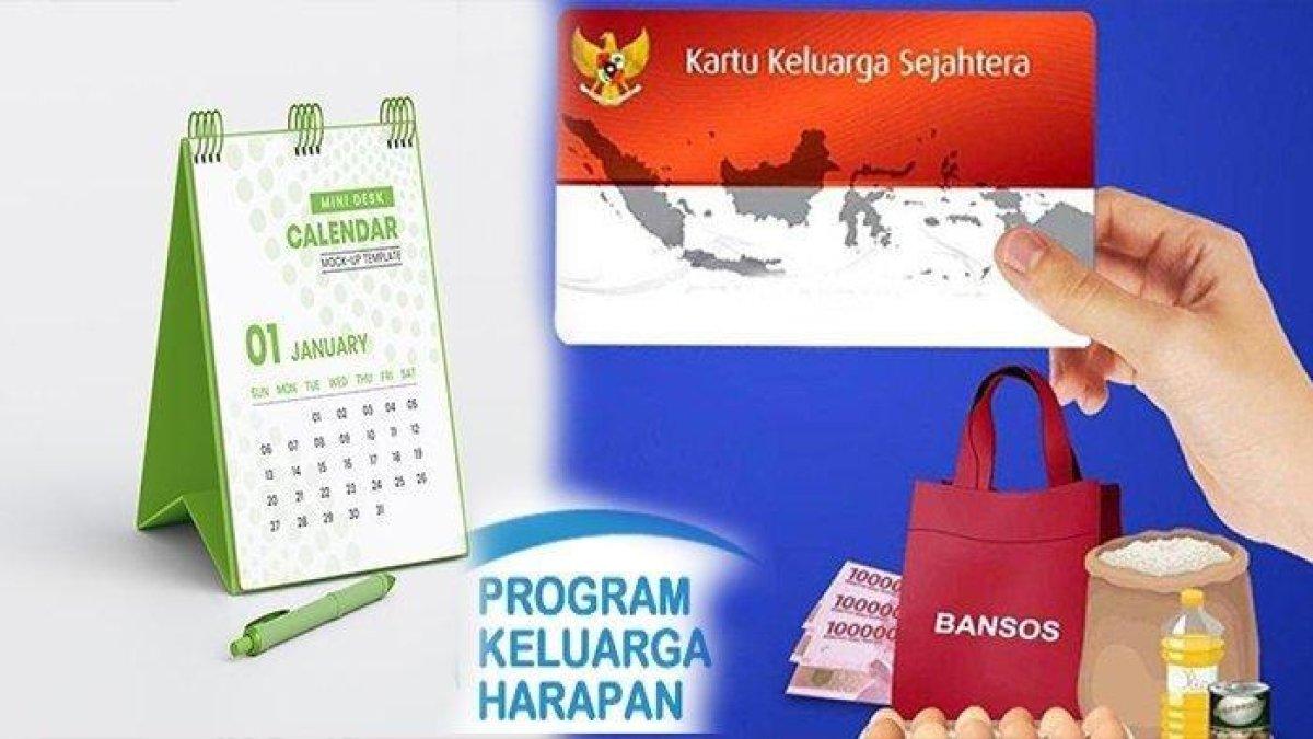 Ilustrasi jadwal pembagian Bansos dalam tahun 2024 untuk pemilik KKS Bantuan Pangan Non Tunai.