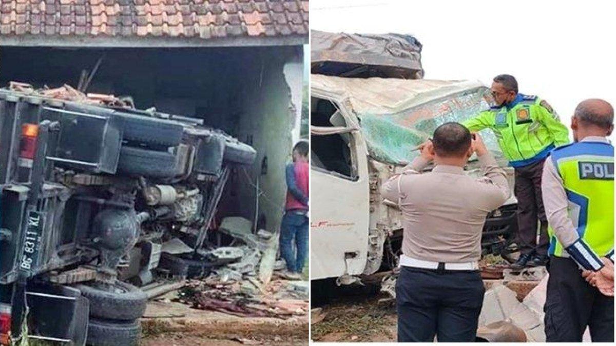 Ilustrasi kecelakaan yang menimpa suami istri di Banyuasin.