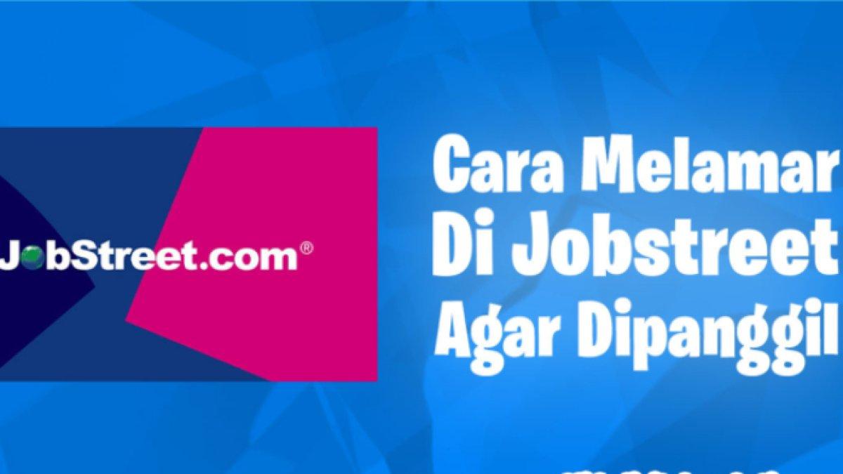 Ilustrasi melamar kerja via JobStreet
