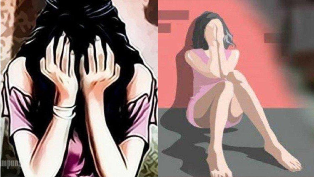 Ilustrasi pelecehan seksual terhadap wanita