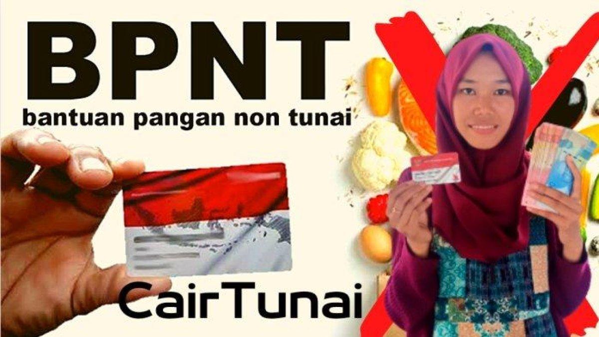 Ilustrasi pencairan Bansos BPNT 2024.