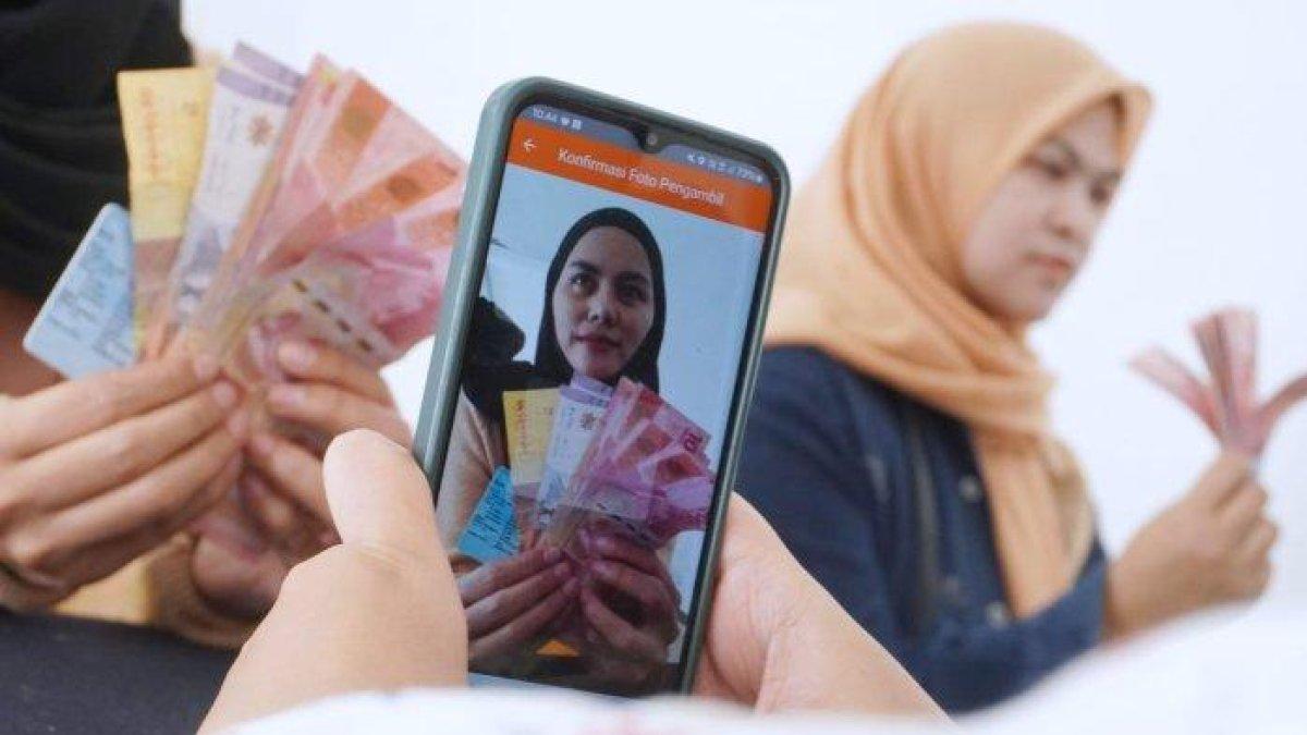 Ilustrasi penerima bantuan sosial.