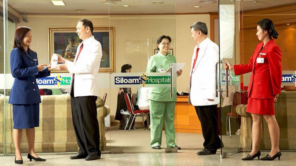 Ilustrasi satff Rumah Sakit Siloam Hospital.