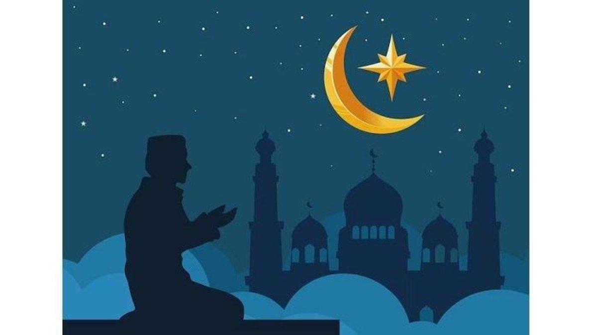 Ilustrasi shalat malam.
