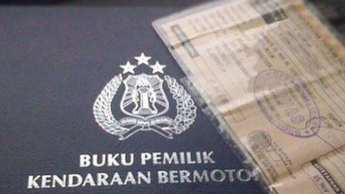 Ilustrasi surat kepemilikan kendaraan.