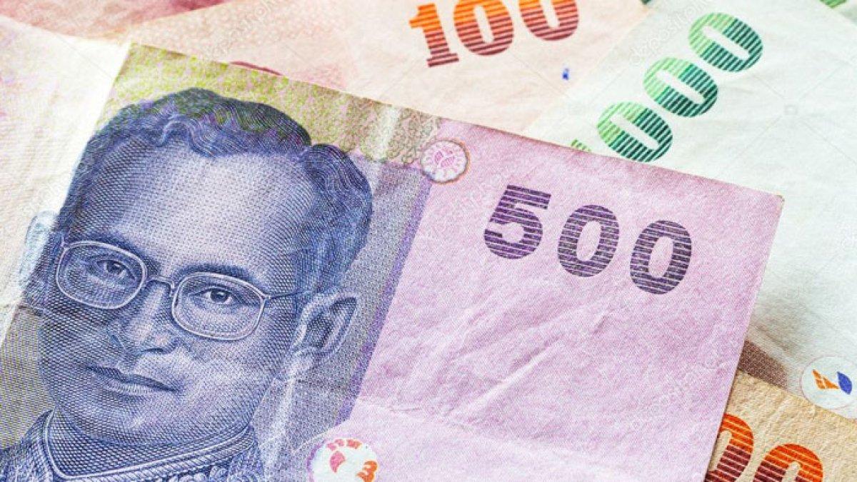 Ilustrasi uang Baht