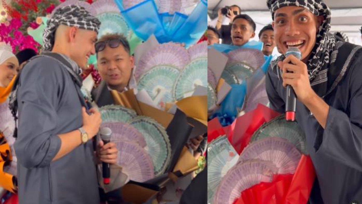 Influencer Malaysia ini beri 300 juta sebagai hadiah pernikahan teman 1