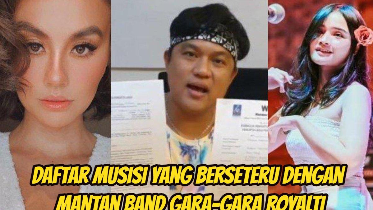 Ini daftar musisi yang berseteru dengan mantan band gara-gara royalti