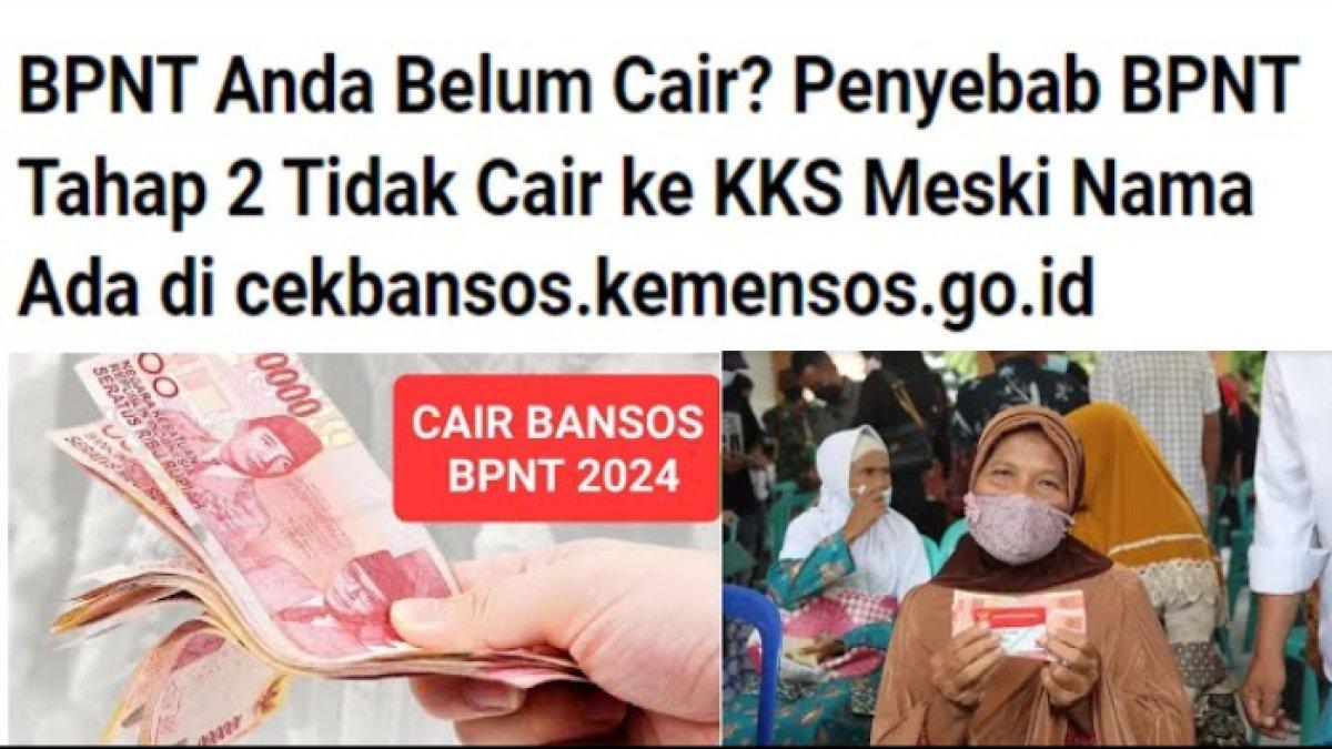 Inilah alasan BPNT PKH tak cair via PT Pos Indonesia