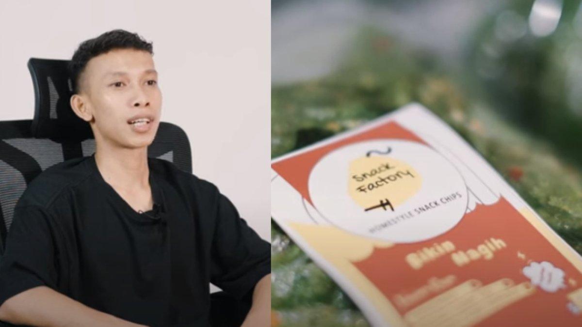 Inilah jatuh bangun anak pedagang kerupuk yang kini sukses jadi bos snack di Ciamis, modal Rp1 juta cuan Rp180 juta per bulan
