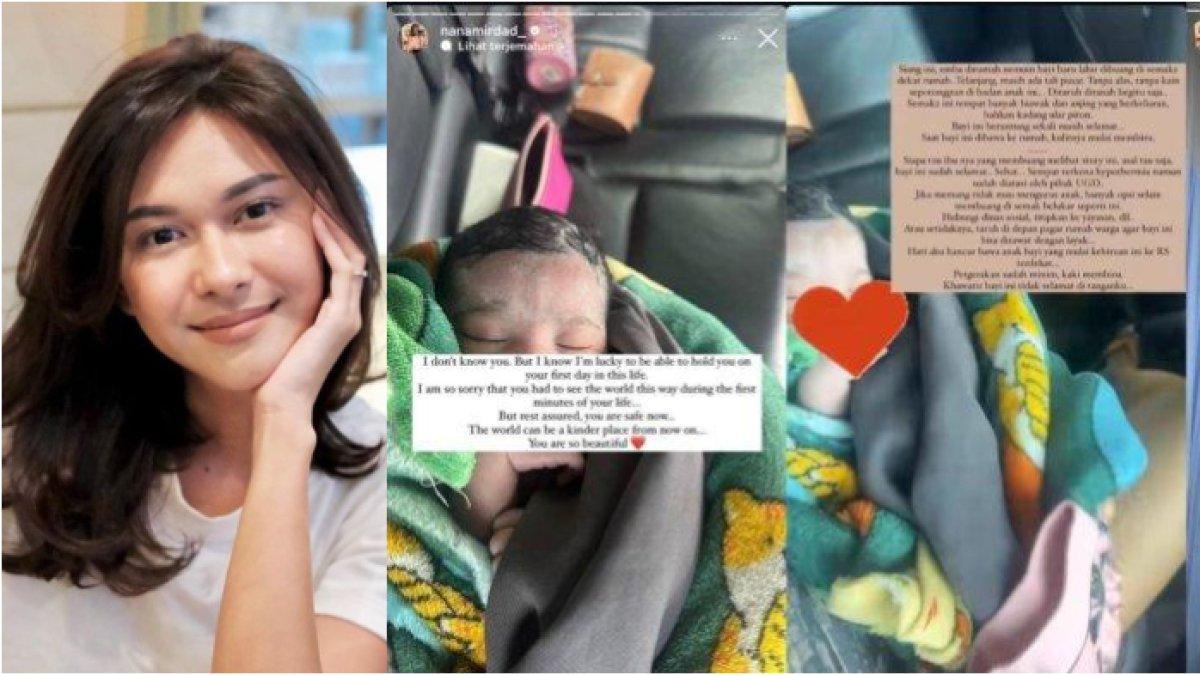 Inilah kronologi pembantu Nana Mirdad temukan bayi bertali pusar di sekitar rumah sang artis