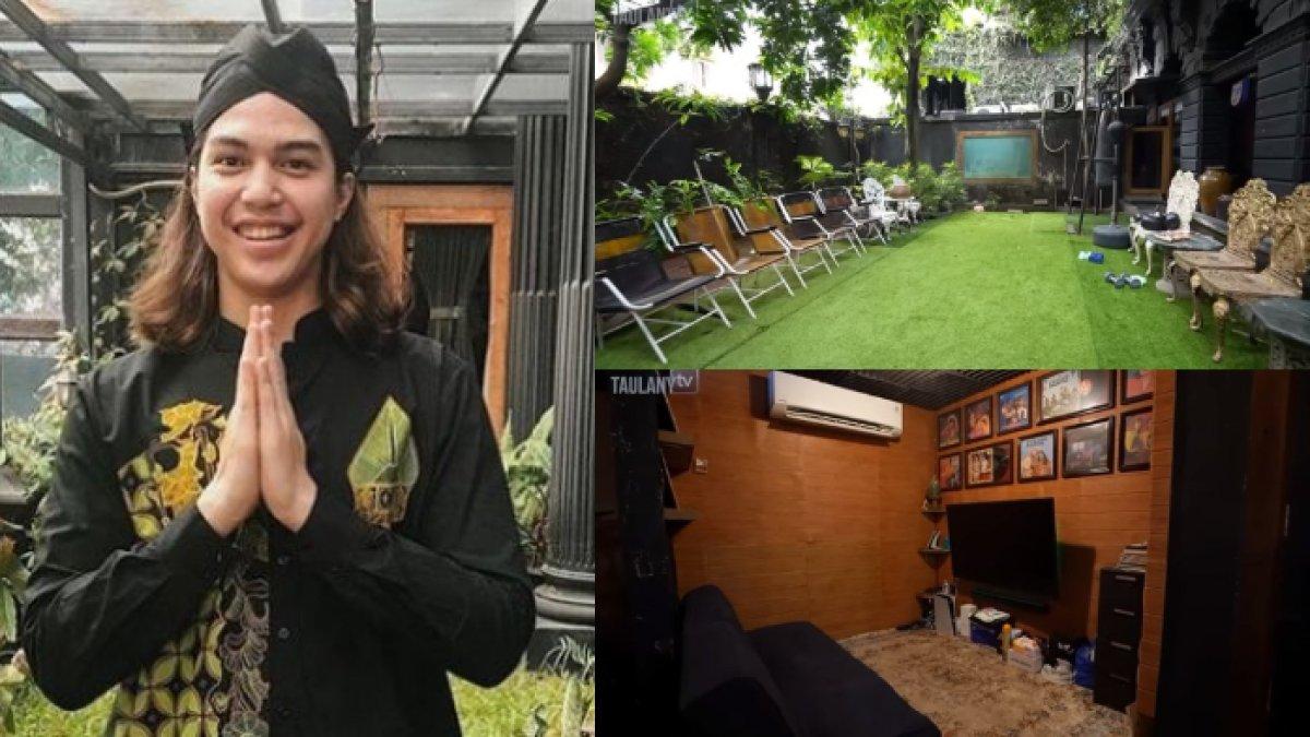 Inilah potret rumah El Rumi sejak sering dimarahi Ahmad Dhani gegara sering bawa teman ke kamar, cukup asri dengan halaman yang hijau