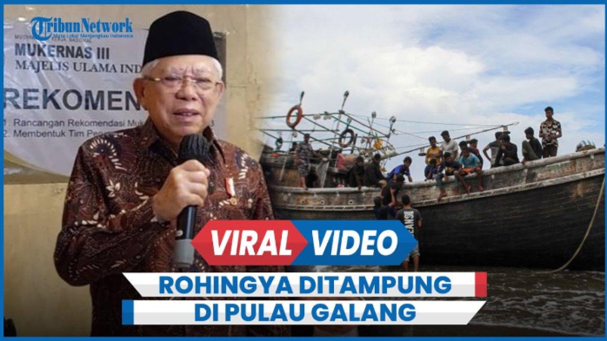 Inilah rencana Ma'ruf Amin akan jadikan Pulau Galang menjadi lokasi penampungan Rohingya