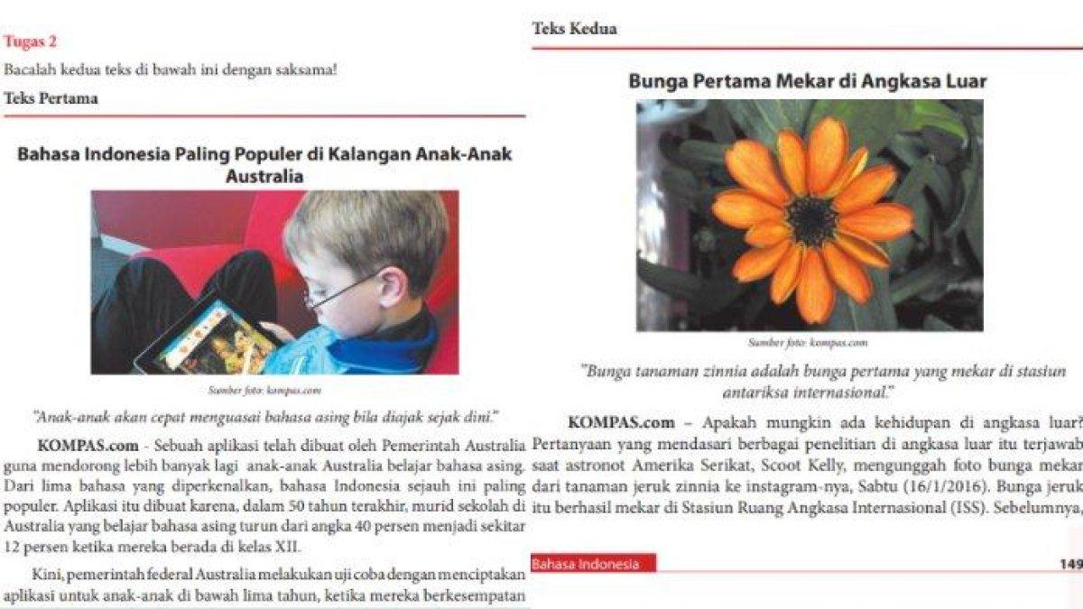 Inilah soal dan kunci jawaban Bahasa Indonesia Kelas 12
