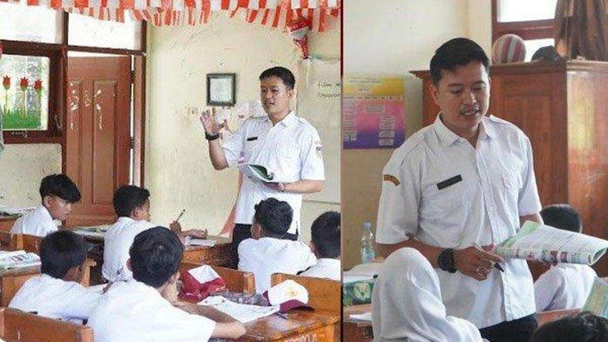 Inilah sosok Marga Chista, guru honorer yang dermawan rela sisihkan duitnya untuk bantu ekonomi muridnya, kini diangkat jadi staf bupati Kediri.