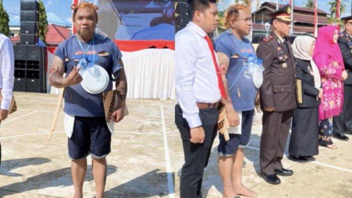 POLISI BERPRESTASI - Ipda Sukandi, anggota Sat Intelkam Polres Sinjai yang menerima penghargaan sebagai perwira berprestasi di bidang intelijen. 