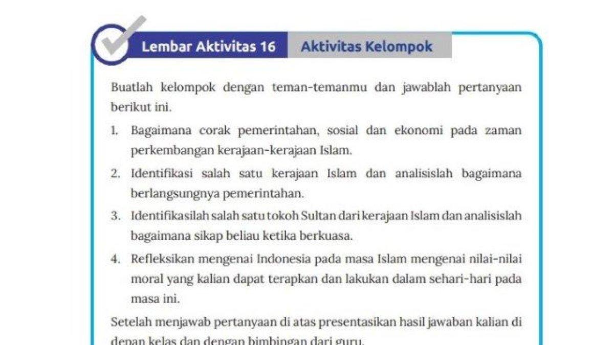Ips kelas 7 halaman 167 Kurikulum