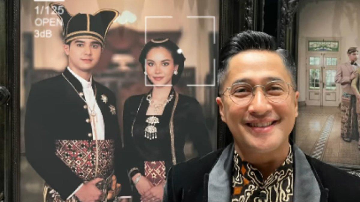 NGUNDUH MANTU - Potret Irfan Hakim di acara ngunduh mantu Al Ghazali, Kamis (19/6/2025). Irfan Hakim sempat nyasar saat kondangan.