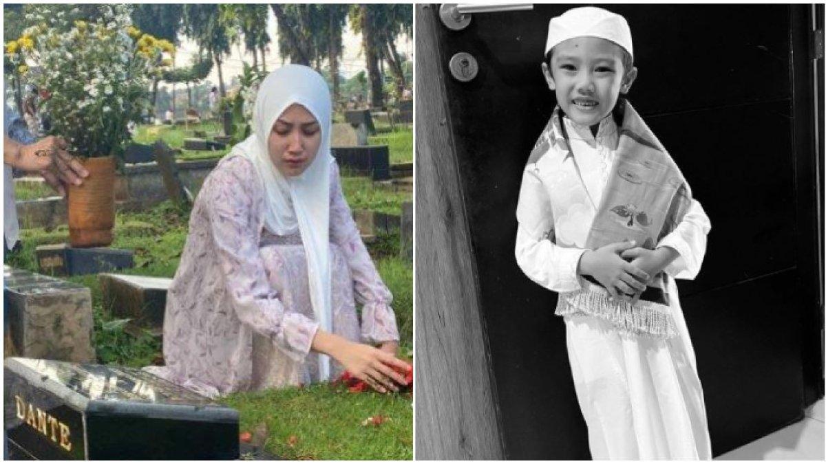 Isak tangis Tamara Tyasmara Lebaran pertama tanpa Dante