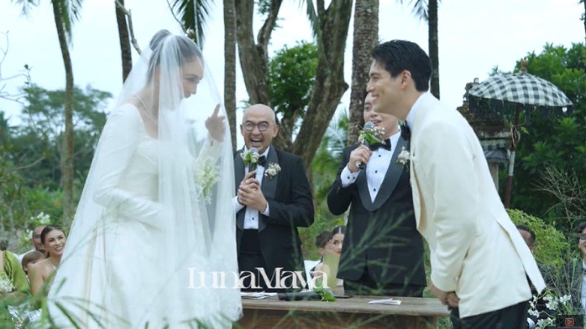 PENGAKUAN SAHABAT - Potret Luna Maya dan Maxime Bouttier diambil dari YouTube pada Selasa (13/5/2025). Iwet Ramadhan menyebut Luna Maya sempat menangis saat Maxime Bouttier dinner dengan wanita lain.