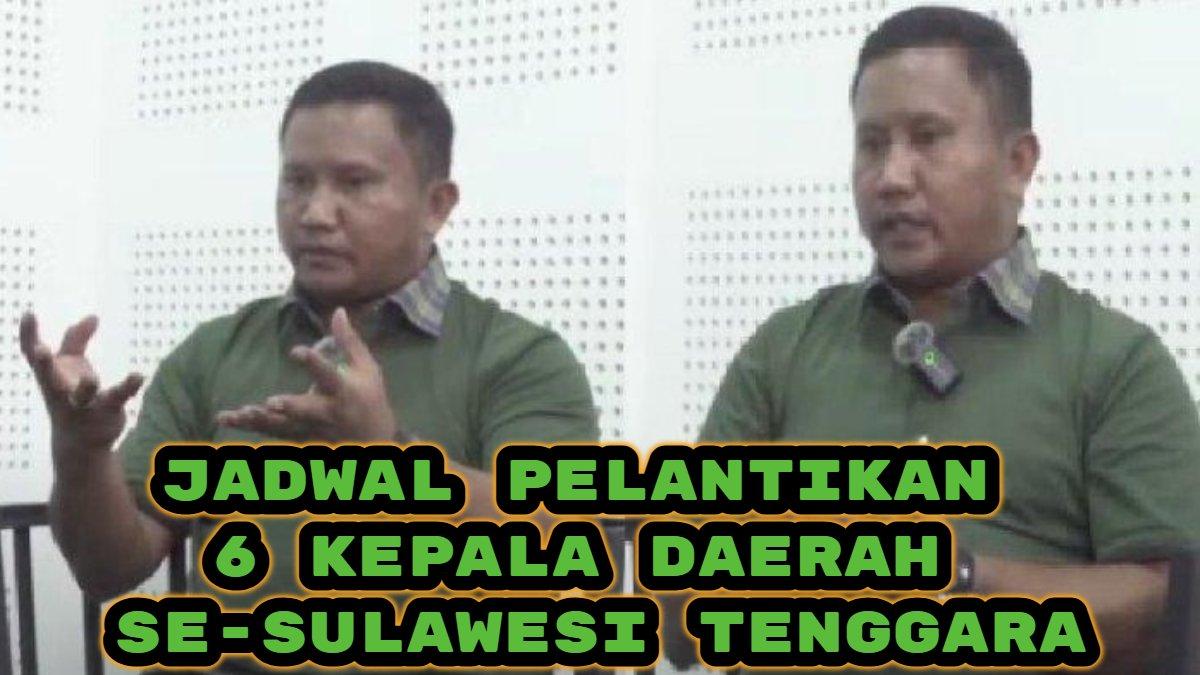 Pelantikan Kepala Daerah - Jadwal pelantikan 6 kepala daerah se-Sulawesi Tenggara (Sultra). La Ode Darwin di Muna Barat hingga Afiruddin Mathara di Buton Utara. Presiden Prabowo Subianto bakal lakukan pelantikan kepala daerah terpilih se-Sulawesi Tenggara pada 6 Februari 2025.(Foto diambil pada Selasa, 10/9/2024).