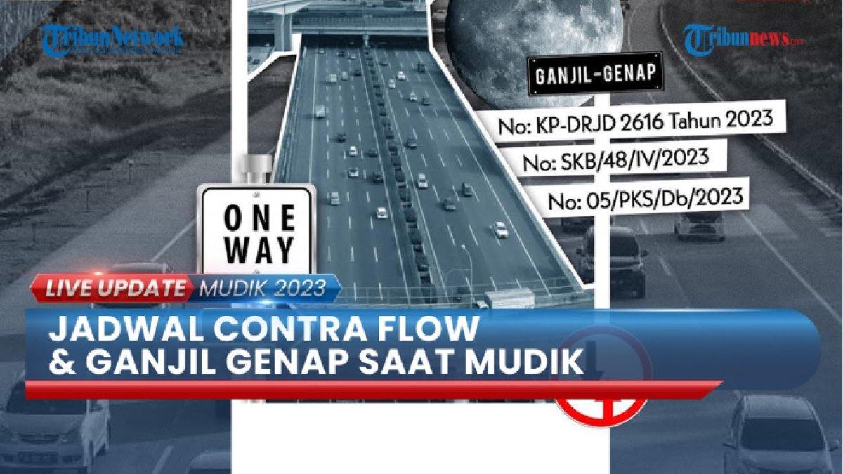 Jadwal rekayasa lalu lintas selama mudik dan balik Lebaran 2024