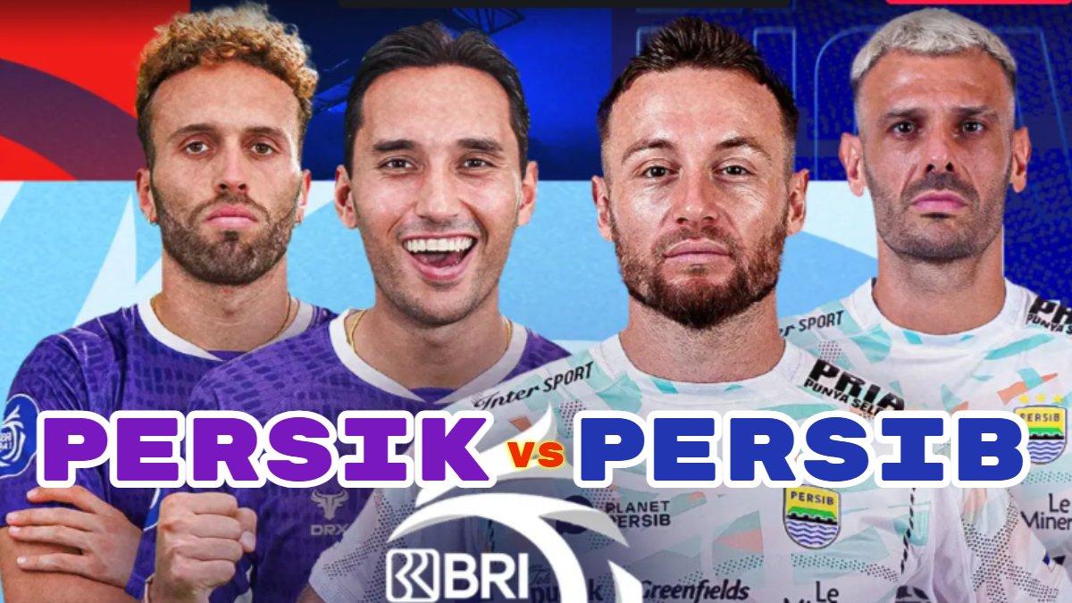 Jadwal siaran langsung Liga 1 2024, Persik vs Persib bakal jadi duel sengit pada Jumat (28/10/2024).