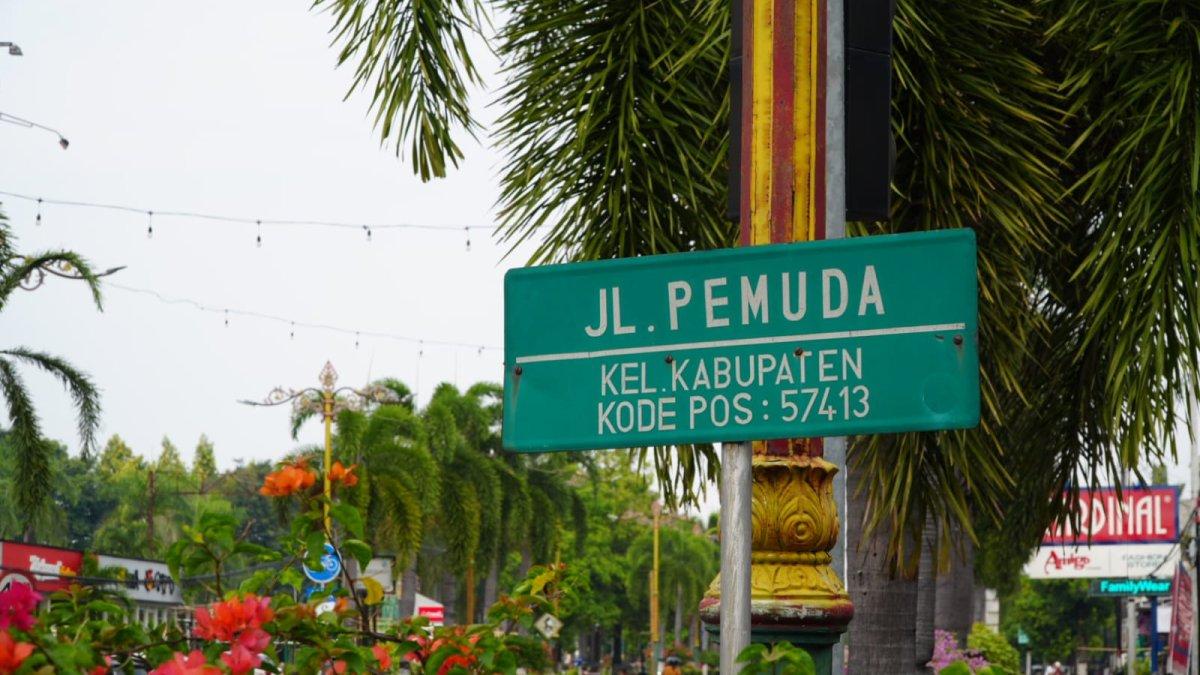 CFD KLATEN - Jalan Pemuda, Kecamatan Klaten Tengah, Klaten, lokasi baru CFD pekan depan, Minggu (8/6/2025).