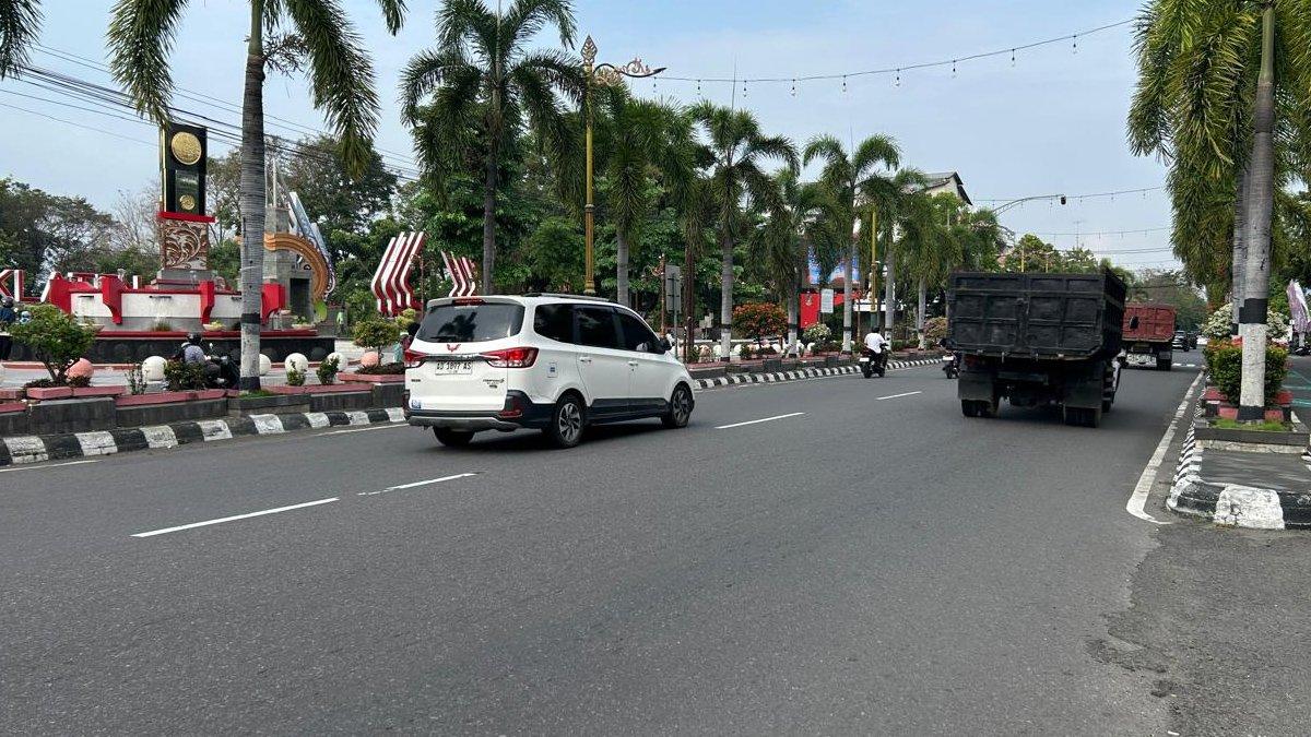 CFD KLATEN - Jalan Pemuda, Kecamatan Klaten Tengah, Klaten, lokasi baru CFD pekan depan, Minggu (8/6/2025).