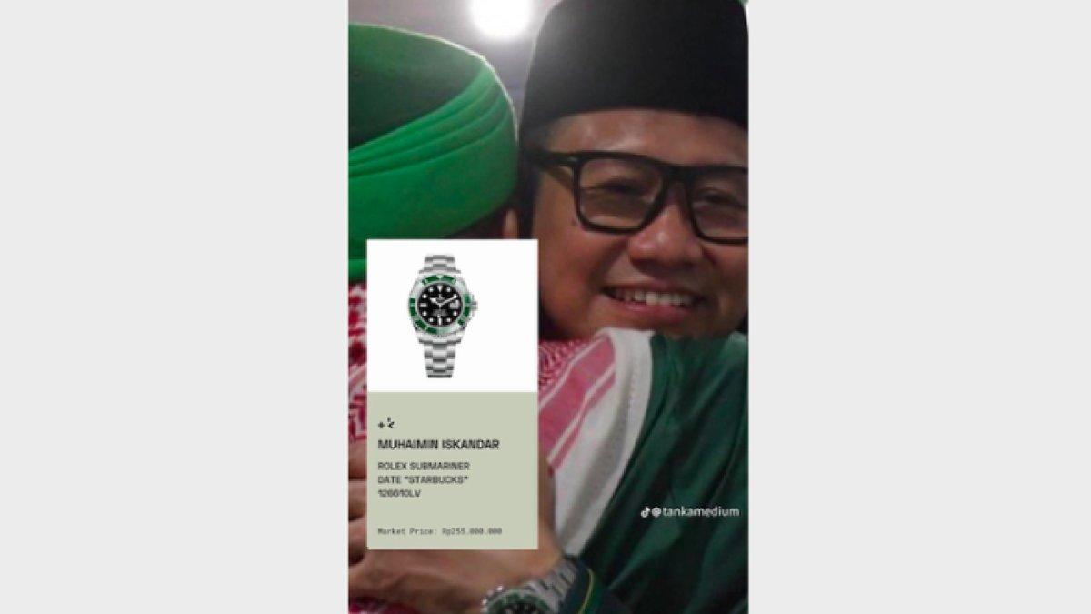 Jam tangan Cak Imin