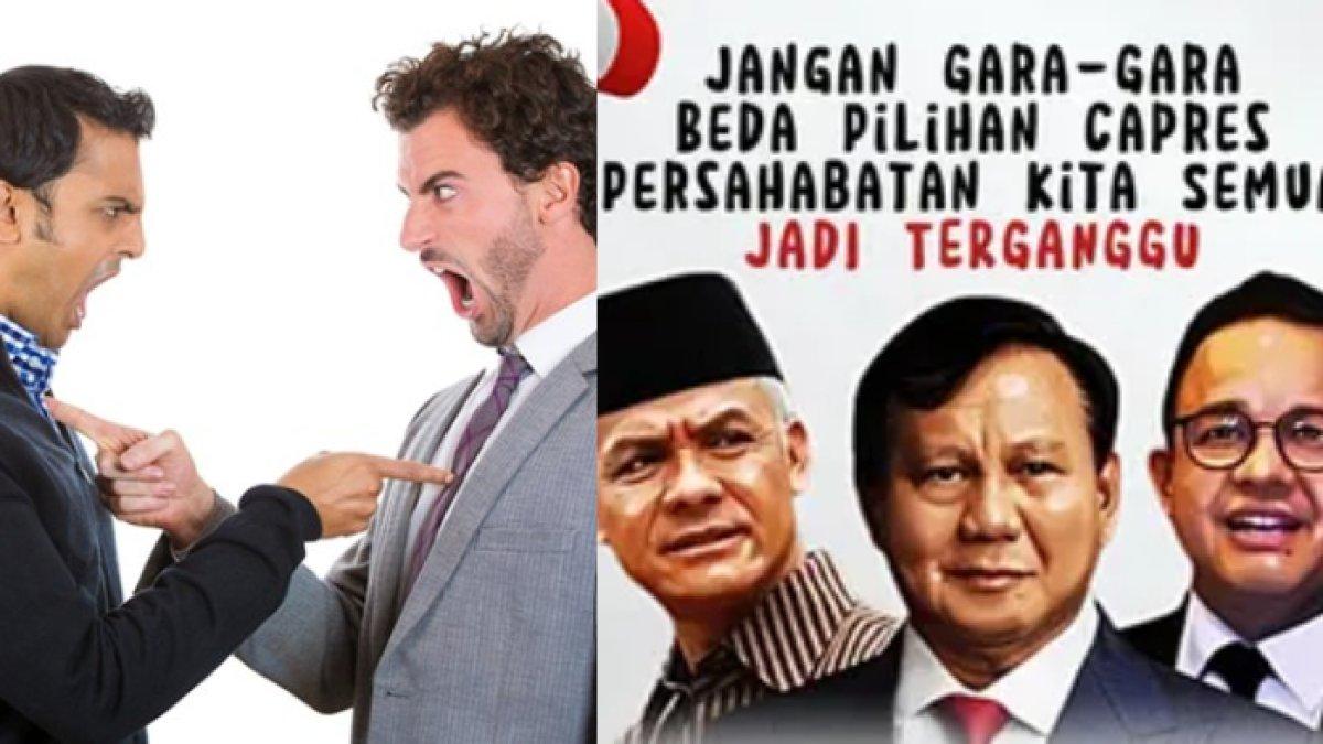 Jangan bertengkar karena beda pilihan capres