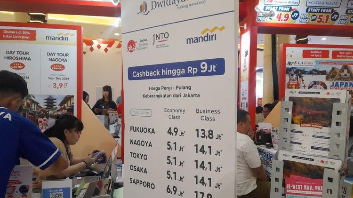 Japan Travel Fair 2024 digelar tiga hari pada 30 Agustus 2024 hingga 1 September 2024 di Grand Atrium dan Mosaic Walk, Kota Kasablanka, Jakarta Selatan.