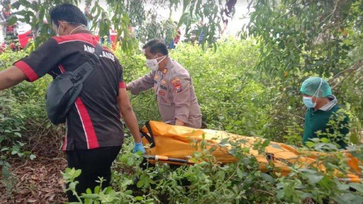 Jasad pria ditemukan pemancing dengan posisi telungkup