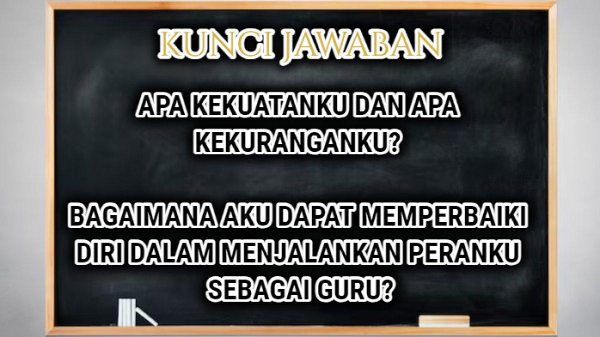 Jawaban terbaik dari soal 'Apa kekuatanku dan apa kekuranganku? Bagaimana aku dapat memperbaiki diri dalam menjalankan peranku sebagai guru?'