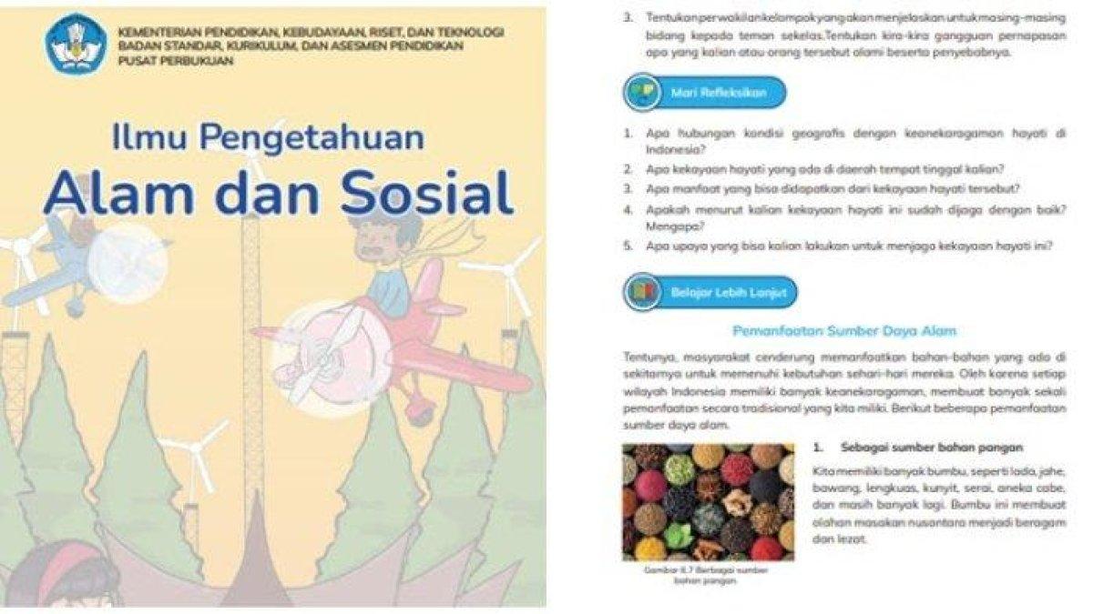Jawaban IPAS Kelas 5 SD/MI Halaman 175 Kurikulum Merdeka, Kekayaan Hayati di Indonesia