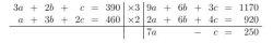 Jawaban nomor 1 c Latihan 5.1 halaman 132 Matematika