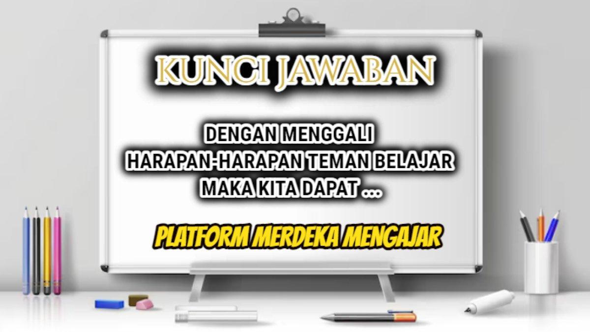 Jawaban soal 'Dengan menggali harapan-harapan teman belajar maka kita dapat ...' dalam Post Test Modul Appreciative Inquiry, Merdeka Mengajar.