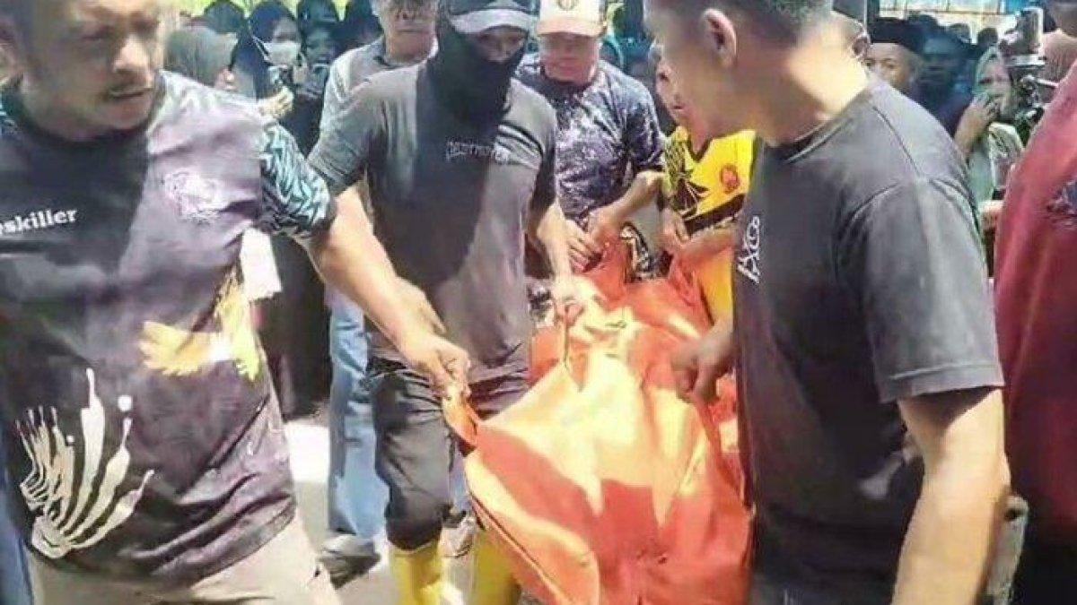 Jenazah korban ledakan di Morowali