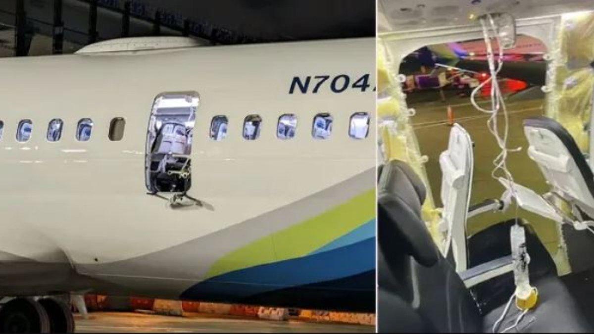 Jendela pesawat Alaska Airlines meledak tak lama setelah lepas landas dari Bandara Internasional Portland
