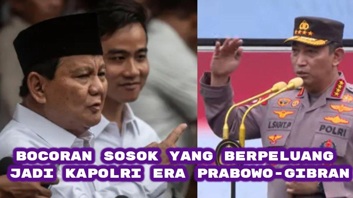 Berikut sosok Jenderal Polisi yang berpeluang menjabat Kapolri di era pemerintahan Prabowo Subianto-Gibran Rakabuming Raka.