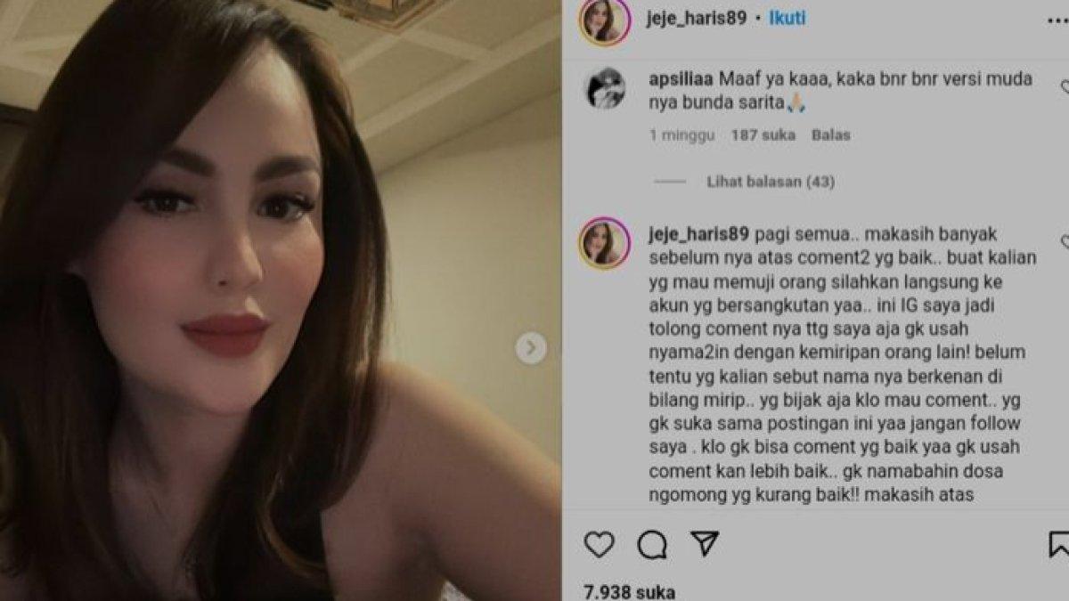 Jennifer Dunn tetap terbayangi sosok mantan istri suaminya, dia dibandingkan dengan Sarita Abdul Mukti.