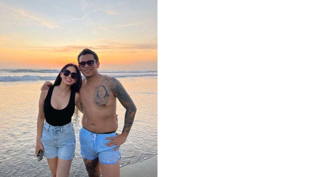 Jessica liburan bareng Boris Bokir di Bali