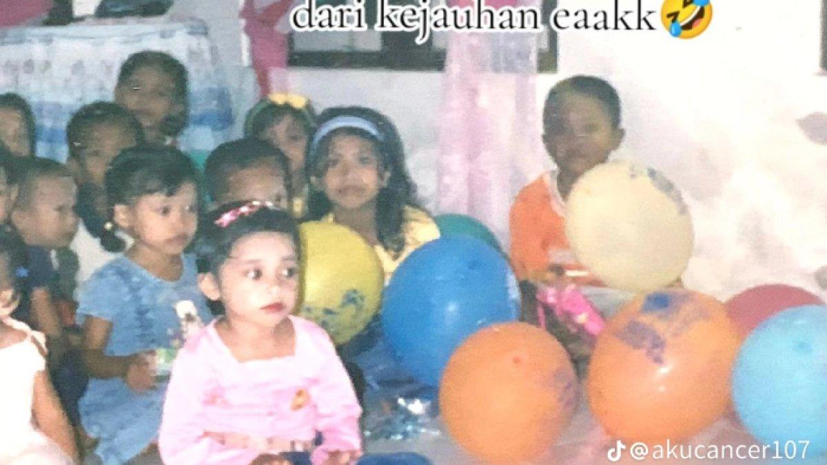 Wanita ini gak nyangka jodohnya adalah lelaki yang dulunya pernah foto bareng di pesta ultahnya yang ke-empat
