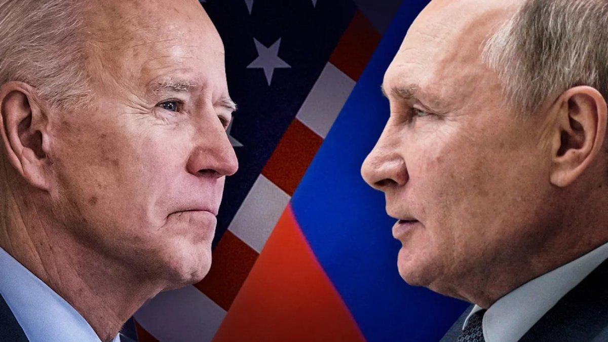 Presiden Amerika Serikat Joe Biden vs Presiden Rusia Vladimir Putin