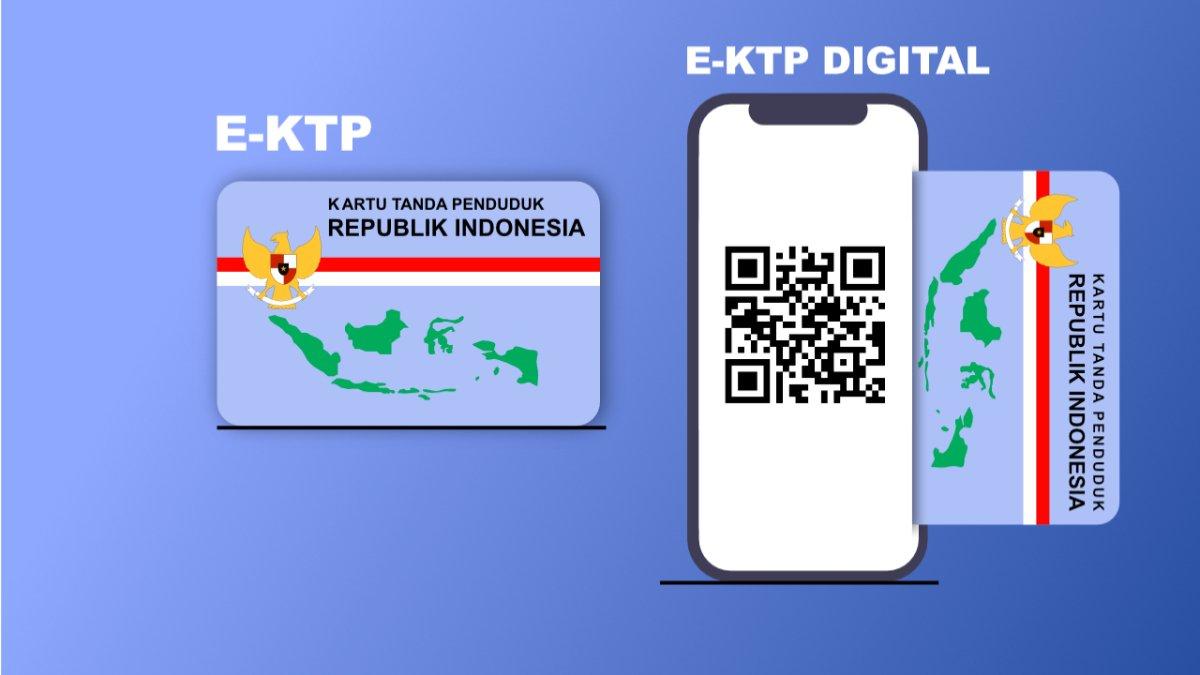 Ilustrasi jenis Nomor Induk Kependudukan yakni e-KTP dan KTP Digital diunduh dari website rtpintar.com pada Selasa (28/1/2025). NIK di dalam KTP menjadi syarat wajib mendapatkan Bansos 2025.