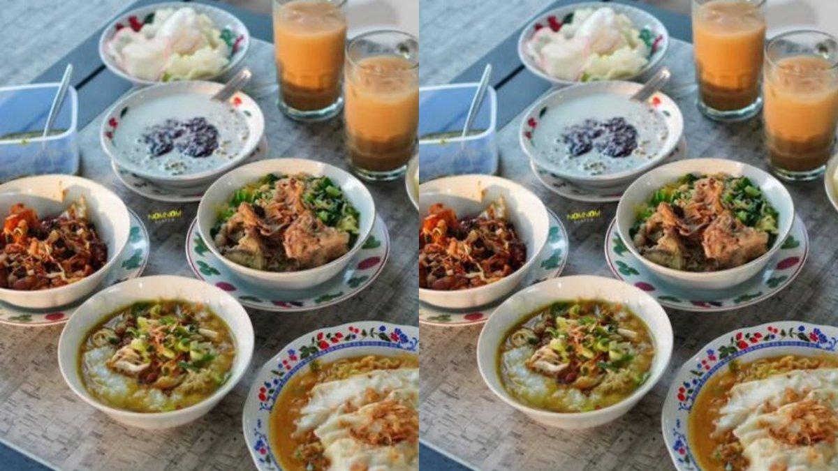 KULINER 24 JAM - Menu makanan di Burjo Ben, Klaten.