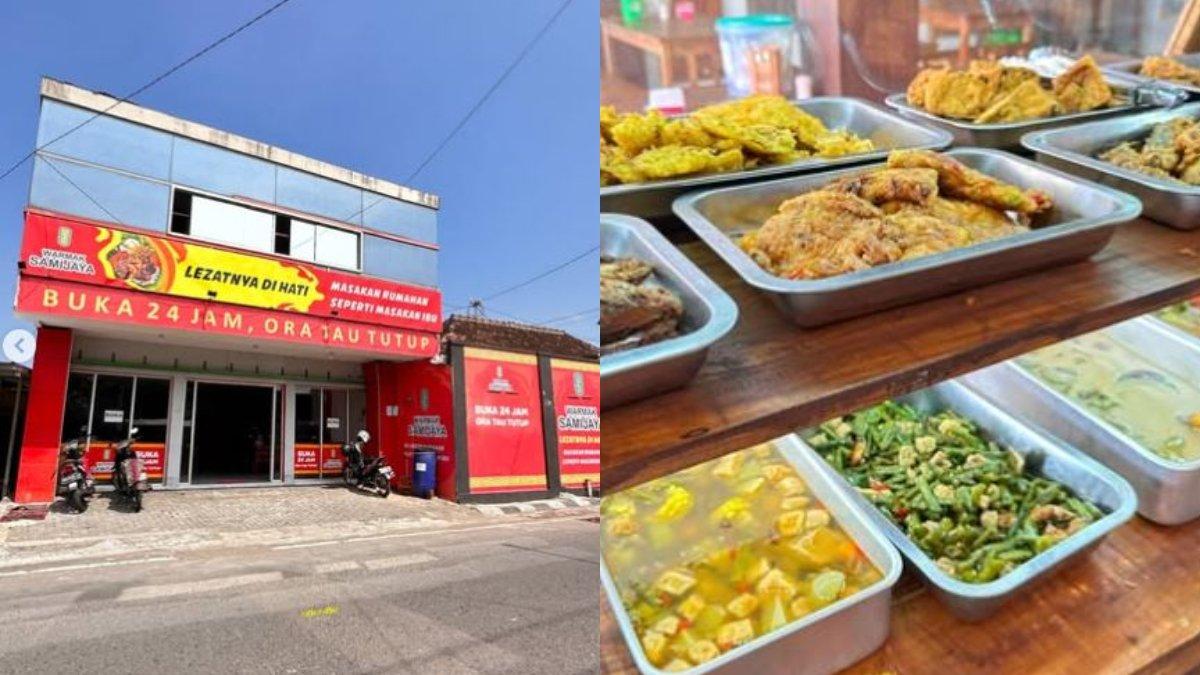 KULINER 24 JAM - Menu makanan di Warmak Samijaya Klaten, resto buka 24 jam.